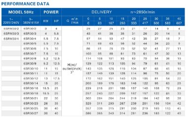 Насосная часть к скважинному насосу 6SR30/8, выход: 3 дюйма — BTS Engineering