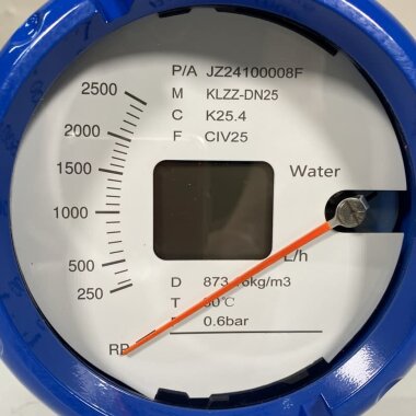 DN25 Caudalímetro rotámetro acero inoxidable KLZZ PN16 (agua), 250-2500 l/h, 4-20mA, Ex — BTS Engineering