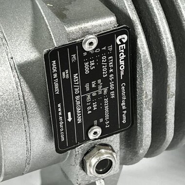 Насос для горячего масла BTKF-K 65-160 (3000) без двигателя — BTS Engineering