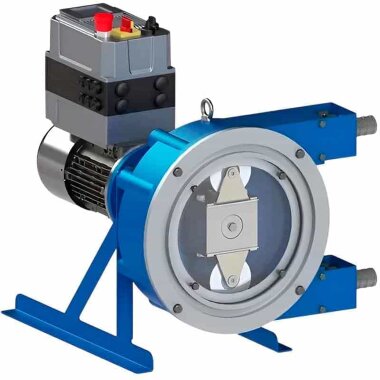 Перистальтический насос ACME Pompe ASP 25 IX 134-940 л/ч, 0,75 кВт, 7-49 об/мин, с регулировкой производительности частотным преобразователем &mdash; BTS Engineering