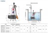 Bomba fecal Pedrollo VXm 15/35 cable 10 m фото 4 — BTS Engineering