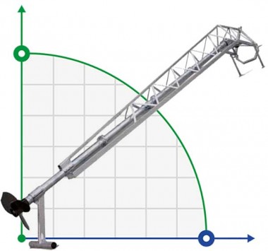 Veneroni MBT, 9m Traktormischer mit Gitterrahmen — BTS Engineering