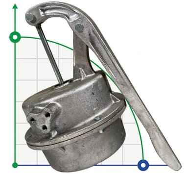 Ручная помпа Ekler для удаления воздуха из линии всасывания насоса от ВОМ — BTS Engineering