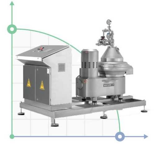 Centrífuga láctea MAXCLEAN 15 T фото 1 — BTS Engineering