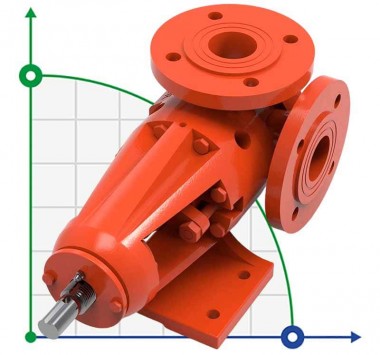 Шестеренчатый насос для перекачки клея Kupar KIPK 2 дюйма, 1,5-7,5 м3/ч — BTS Engineering
