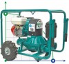 Caffini - Libellula Lib 1-3, AL Membranpumpe mit Honda Benzinmotor montiert auf Anhänger mit Rädern фото 1 — BTS Engineering