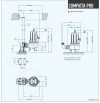 Погружний насос Dreno COMPATTA PRO-EX 50-2/060 T з вихровим робочим колесом фото 4 — BTS Engineering