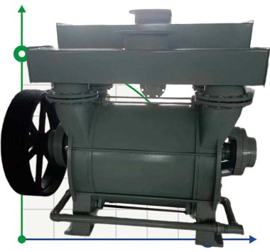 Vakuumpumpe 2BEC40 90kW 380V 50Hz — BTS Engineering