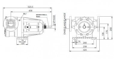Шестеренчатый насос для шоколада Kupar KIP 2 дюйма-Y, 2,5-14 м3/час — BTS Engineering