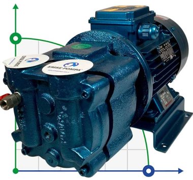 Вакуумний насос водокільцевий для сушки ESV 130/65, 78 м3/год, 2,2 кВт, 3000 об/хв — BTS Engineering