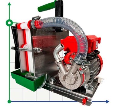 COLOMBO 6 Inox рамний фільтр-прес — BTS Engineering