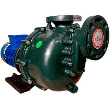 Bomba química QHB-P-40002VAL-SSH5V38AGABS-3801, PVDF, 0,37 kW, 380 V, centrífuga autocebante. &mdash; BTS Engineering