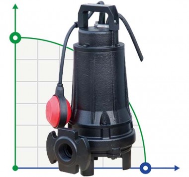 Submersible pump Dreno GRIX 32-2/110 M/G with cutting system — BTS Engineering
