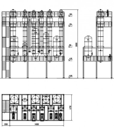 19,6T вакуум-выпарная установка для барды (4-ступени) — BTS Engineering