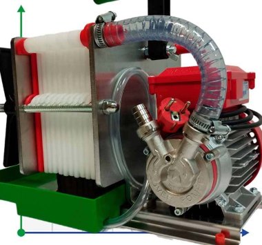 COLOMBO 12 Inox рамный фильтр-пресс — BTS Engineering
