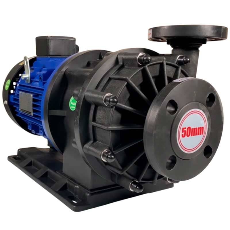 Chemiepumpe mit Magnetkupplung QHX-E-545-SSV5V38AFGABS, CFRETFE, 500L/min, 35m, 380V фото 1 — BTS Engineering