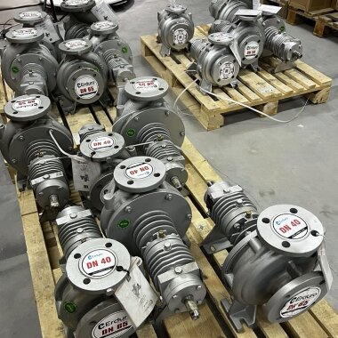 Насос для горячего масла BTKF-K 100-250 (3000) без двигателя — BTS Engineering