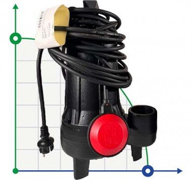Погружной насос ALPHA V22 M/G Dreno Pompe промышленных стоков — BTS Engineering