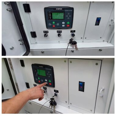 Przemysłowy generator diesla XHYP-36GF z ATS, silnik Perkins 50kVA, 36kW, 380V/50HZ typ zamknięty — BTS Engineering