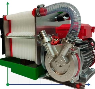 COLOMBO 18 Oil рамный фильтр-пресс — BTS Engineering