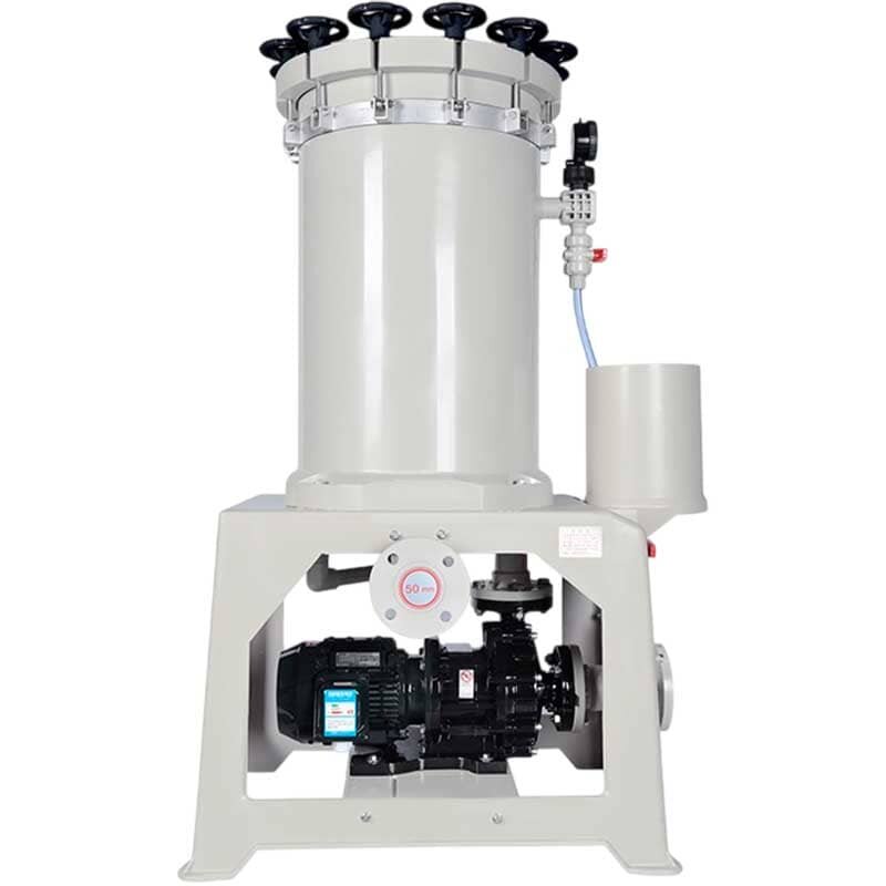 Прецизионный химический фильтр из PVDF серии QH-1004-180-PUVU-OJAZ-S + MD-P-257-SSV-5V38BAY-S, мешковый тип фильтрации, устойчив к кислотам и щелочам фото 1 &mdash; BTS Engineering
