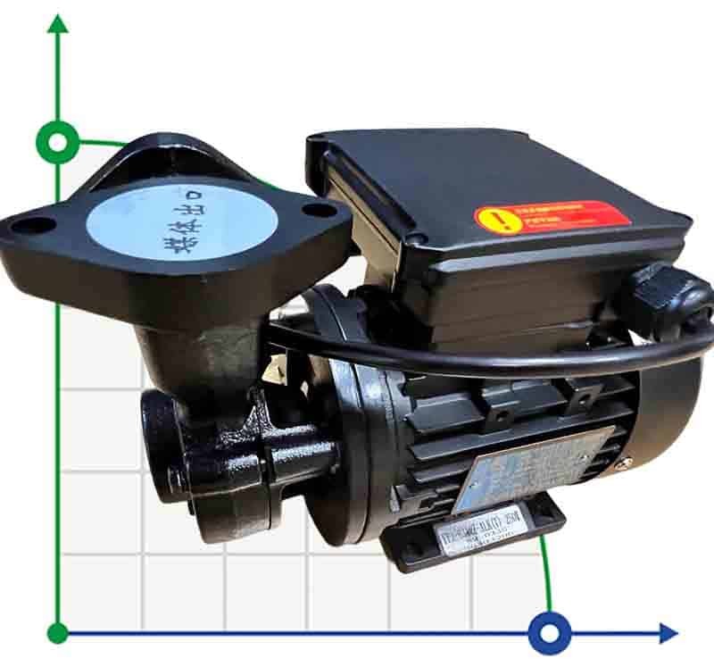 Вихревой масляный насос WM-033S, 220V, -30°C+200°C фото 1 — BTS Engineering