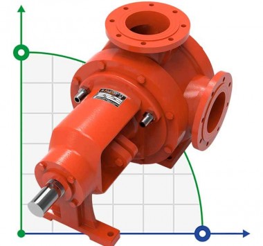 Шестеренчатый насос для асфальта Kupar KIP 6 дюймов, 35-130 м3/ч — BTS Engineering