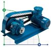 Pompa do transportu produktów petrochemicznych VANE PUMP YB-50 2" V-BELT DRIVE 300 l/min, 2,2 kW, 640 rpm, 380V, Ex фото 1 — BTS Engineering