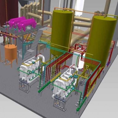 Out construction of offices for the processing of distillery stillage. — BTS Engineering