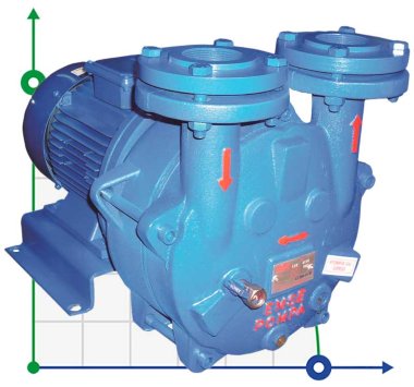 Вакуумний насос для випарки ESV 270/150, 384 м3/год, 11 кВт, 1450 об/хв — BTS Engineering