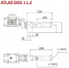 glue dosing pump and manufacturing applications ATLAS DOS 11.2-01-0.25HP-3.40-1400-63-A-EPDM фото 2 — BTS Engineering