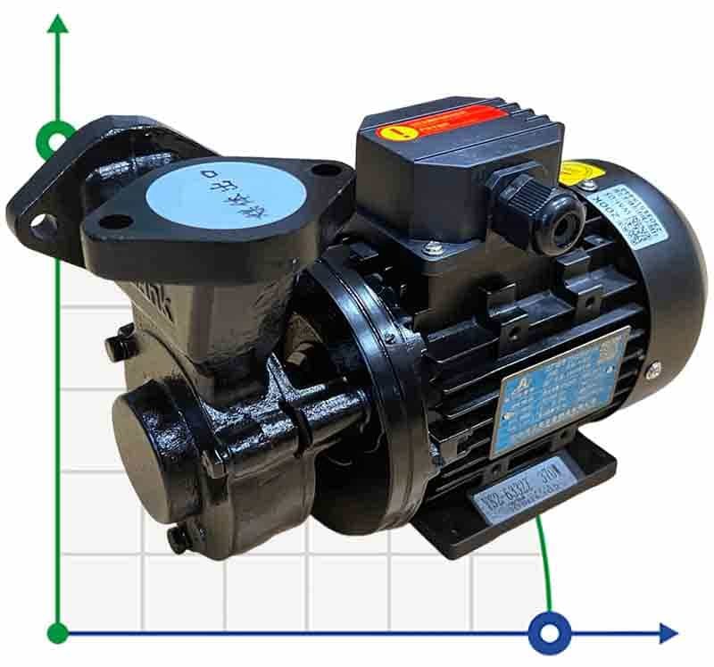 Вихревой масляный насос WM-05, 380V, -30°C+200°C фото 1 — BTS Engineering