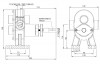 Kupar KHP 3/4 Zoll Zahnradpumpe für Reinigungsmittel, 1,25-3,4 m3/h фото 2 — BTS Engineering
