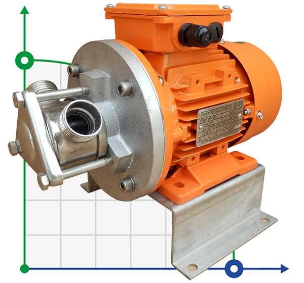 Impellerpumpe zum Pumpen von Melasse AlphaDynamic AD20.1/01 0,55 kW фото 1 — BTS Engineering