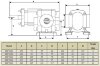 Pompa zębata do produktów lepkich EMSE EDP 1002, 1 cal, 1 m3/h, 10 bar, 1,1 kW, 1000 obr/min, stal węglowa фото 3 — BTS Engineering