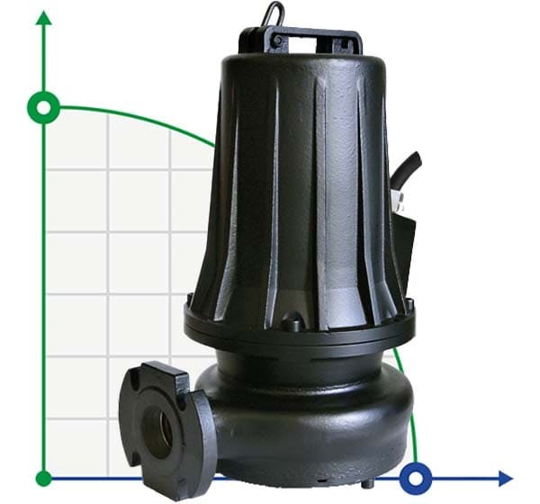 Bomba sumergible Dreno G2 GT 50/2/152 C.165 con sistema de corte фото 1 — BTS Engineering