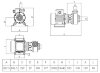 Pompe chimique en plastique pour le transfert d'acides DiaPump PA1075 PP, 0.75 kW, 3000 tr/min, 380V фото 11 — BTS Engineering