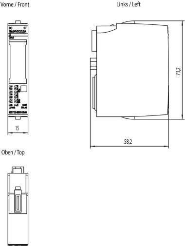 6ES7132-6BH01-0BA0, SIMATIC ET 200SP, модуль дискретного выхода, DQ 16x 24V DC/0,5A — BTS Engineering