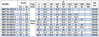 Насос центробежный моноблочный BST 50-250/15, 3000 — BTS Engineering