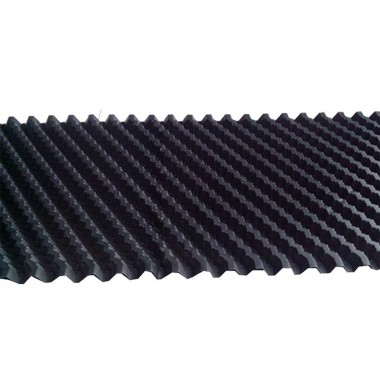 Ороситель из гофрированных листов, Offset fluted fills — BTS Engineering