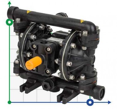 Насос пневматический мембранный DP 06 PB/T - V — BTS Engineering
