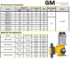 GM25/1.0, PVC, 380V diaphragm motor dosing pump фото 2 — BTS Engineering