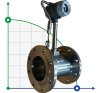 DN150 Prozessdampfmessung, Edelstahl-Wirbel-Durchflussmesser LUGB-D PN16 RF DIN-Flansch, 1,4-14 t/h, <1,6 MPa, <250°C, 4-20mA, ExdIIT6 фото 1 — BTS Engineering