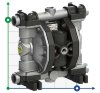 Bomba neumática de membrana para ácido acético PHOENIX P60 AISI316 HYTREL+PTFE, 65 l/min фото 1 — BTS Engineering