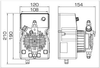 Насос-дозатор DLX PH-RX-CL/M 1504 230V CP-PVDF — BTS Engineering
