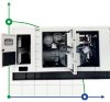 Промышленный дизельный генератор XHYP-1200GF с ATS, двигатель Perkins 1600kVA, 1200kW, 380V/50HZ закрытого типа фото 1 — BTS Engineering