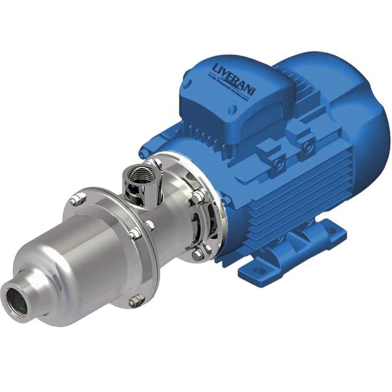 Pompa śrubowa ze stali nierdzewnej do cieczy chemicznych z cząstkami stałymi LIVERANI MO-I 28 MF 0,25 kW, 1400 obr./min, 220 V фото 1 &mdash; BTS Engineering