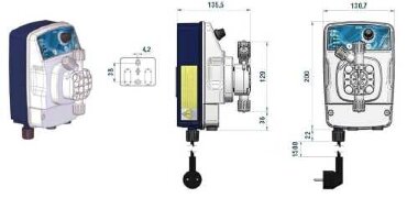 Dosierpumpe PDE eONE PLUS 20-07 100/250V — BTS Engineering