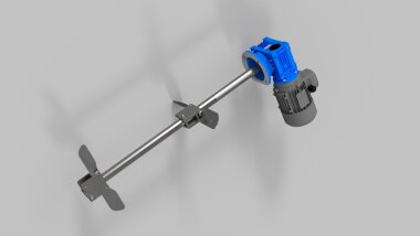 Мішалка лопатева для вязких продуктів MV 300813 Ex — BTS Engineering