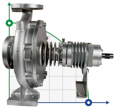 Насос для термомасла EMSE EKY 32-250, 15 кВт, 2900, без двигателя — BTS Engineering